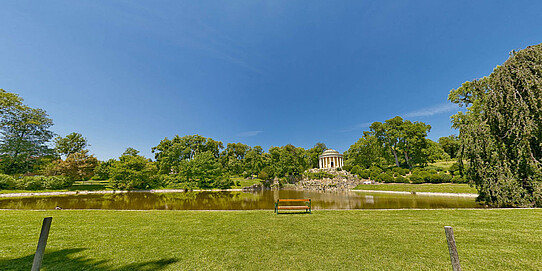 Palace Park - Esterházy Palace and Temple